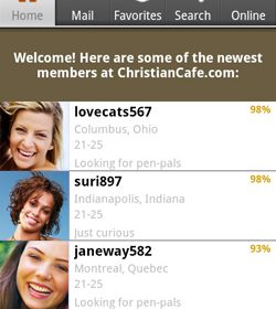 Christian Dating Android App